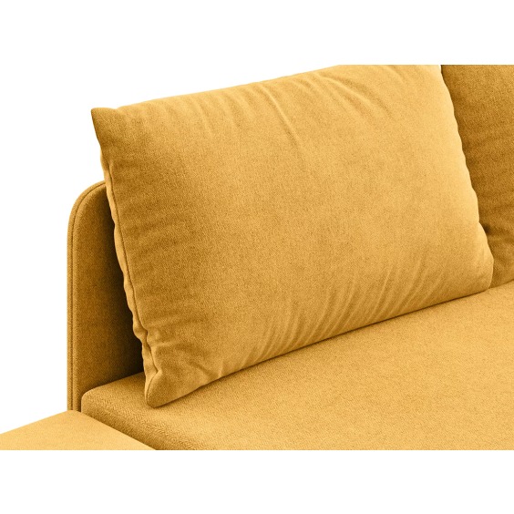 Прямой диван Стелс Горчичный, рогожка #12 Прямой диван Стелс Горчичный, рогожка #12