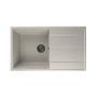 Мойка для кухни кварцевая Ulgran Quartz Prima 850-02, лён