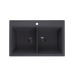 Мойка для кухни кварцевая Ulgran Quartz Ruma 780-08, космос