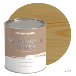 Масло-грунт по дереву для наружных работ Profipaints Silver Wood Fasade Primer Oil 2.7л, Прозрачный