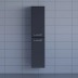 Шкаф-пенал для ванной подвесной Uperwood Foster 36х30х160 см, черный