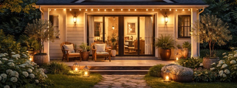 Как выбрать уличное освещение для дачи: безопасность, красота и экономия