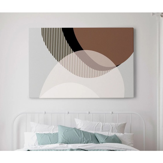 Картина на стену большая на холсте интерьерная "Абстракция 4", размер 80х115 см #6