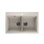 Мойка для кухни кварцевая Ulgran Quartz Ruma 780-02, лен