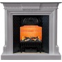 Каминокомплект Chelsea - Grey (Ширина 1080 см) с очагом Cassette 400 LNH-INT (с дровами)