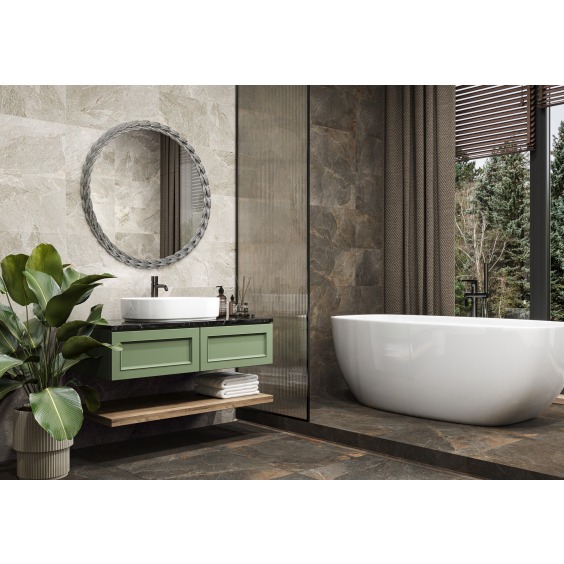 Delacora Stoncrete Copper D30007M Керамогранит матовый карвинг 300*600 (8 шт в уп/46,08  м в пал) #4
