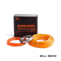 Нагревательный кабель Фаренгейт LTD 45м - 900Вт