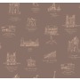 Обои флизелиновые Milassa Bon Voyage Reves de Paris D4, 007, 10х1 м