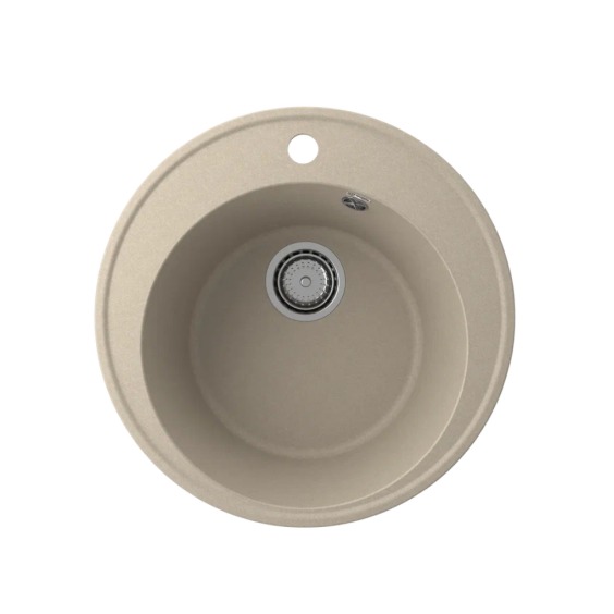 Мойка для кухни кварцевая Ulgran Quartz Nora 485-03, десерт #1