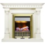 Каминокомплект Dallas - Слоновая кость с патиной с очагом Danville Antique Brass FB2