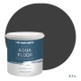 Краска для пола по дереву и бетону износостойкая быстросохнущая Profipaints Silver Aqua Floor 2.7л, RAL-9005