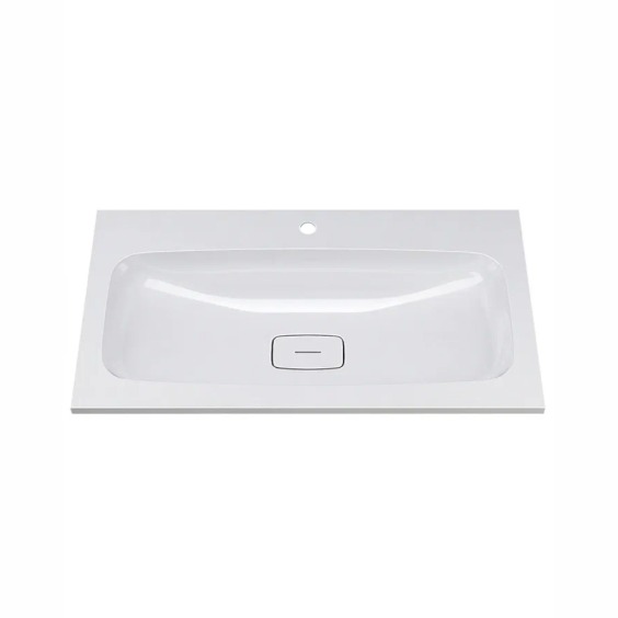 Раковина для ванной Uperwood Smile 80 см, белая глянцевая #4