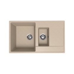 Мойка для кухни кварцевая Ulgran Quartz Prima 860-03, десерт, 1,5 чаши