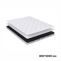 Топпер Orto 6 memory 80х200 см
