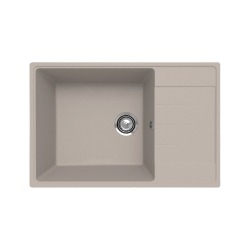 Мойка для кухни кварцевая Ulgran Quartz Prima 760-02, лён