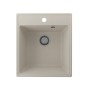 Мойка для кухни кварцевая Ulgran Quartz Forte 425-02, лён