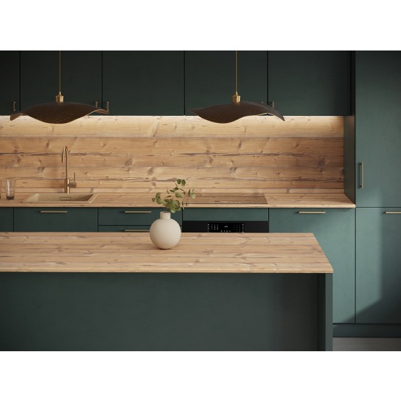 Фартук для кухни «Скиф» Ель золотистая арт. 116, 3000 x 600 x 6 мм #2 Фартук для кухни «Скиф» Ель золотистая арт. 116, 3000 x 600 x 6 мм #2