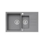 Alveus Rock 70 Granital Concrete-G81 780x480x180 1+1/2 кухонная мойка