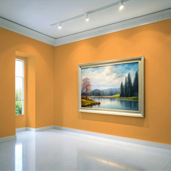 Краска для стен водоэмульсионная интерьерная матовая Profipaints Silver Design Vision 0.9л, Апельсин #3