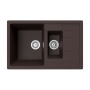 TopZero Valentina 780.500.15-93 Chocolate мойка гранит
