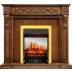 Каминокомплект Neapol - Дуб антик с очагом Fobos FX M Brass