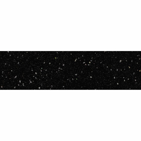 Кромка пластиковая с клеем «Скиф» Ледяная искра чёрная глянец арт. 056, 3000 x 32 мм #1 Кромка пластиковая с клеем «Скиф» Ледяная искра чёрная глянец арт. 056, 3000 x 32 мм #1
