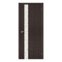 Межкомнатная дверь Эко Шпон Porta Z Порта-51 Wenge Crosscut СТ-Silver Art 200*70