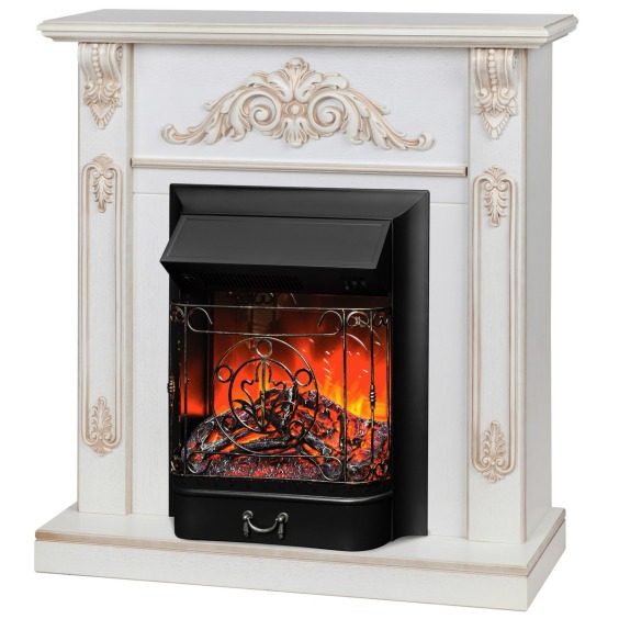 Электрокамин Anita WT с очагом Majestic Lux Black #2 Электрокамин Anita WT с очагом Majestic Lux Black #2