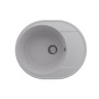Мойка для кухни кварцевая Ulgran Quartz Nora 585-04, платина