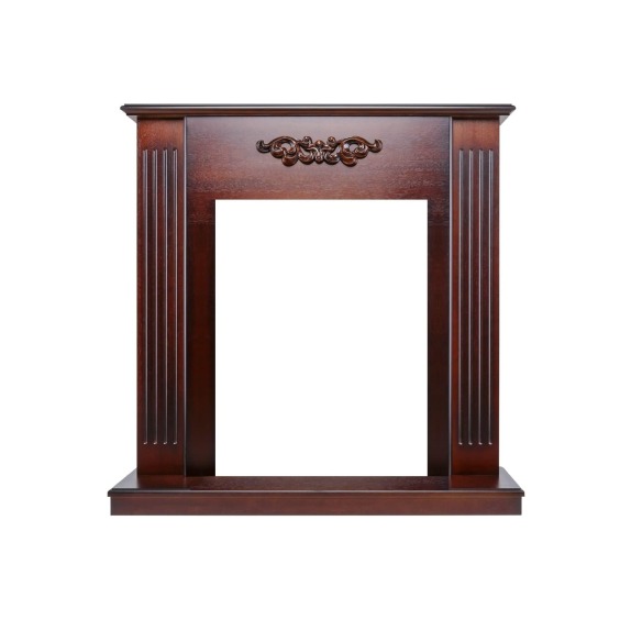 Каминокомплект Lumsden - Махагон коричневый антик с очагом Fobos FX M Brass #2