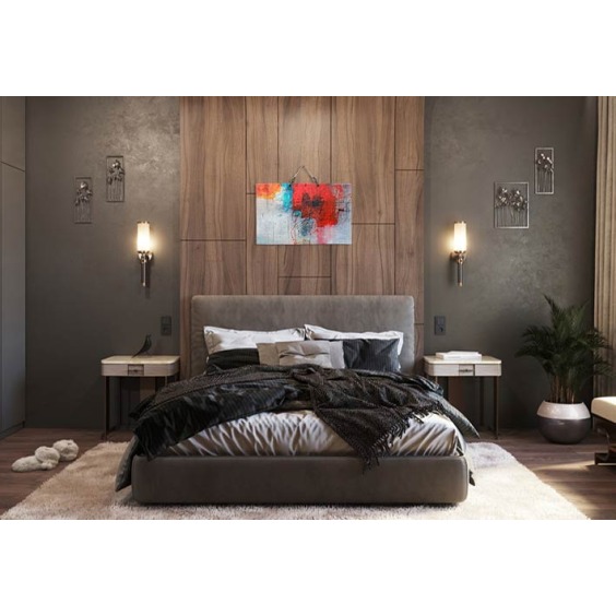 Картина "Red Splash" 60х40 см #7