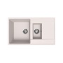 Мойка для кухни кварцевая Ulgran Quartz Prima 860-01, жасмин, 1,5 чаши