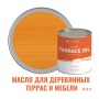 Масло для террас, деревянной мебели и детских площадок ProfiPaints Silver Terrace Oil 0.9 л, Опенок