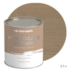 Масло-грунт по дереву для наружных работ Profipaints Silver Wood Fasade Primer Oil 2.7л, Белый дуб