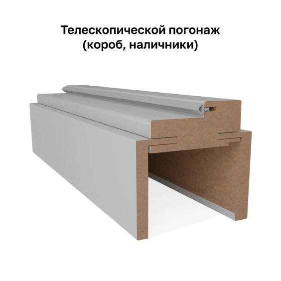 Наличник телескопический Emalex Steel 2140х70х8 мм #3 Наличник телескопический Emalex Steel 2140х70х8 мм #3