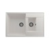 Мойка для кухни кварцевая Ulgran Quartz Prima 780-01, жасмин, 1,5 чаши