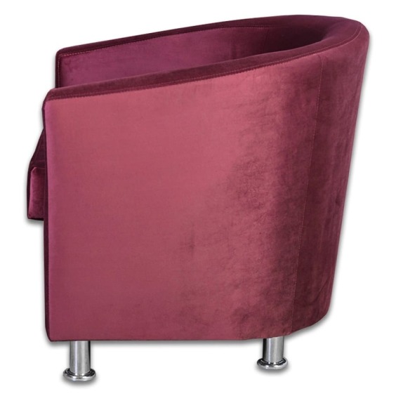 Кресло "Барон", Бордовый #2 Кресло "Барон", Бордовый #2