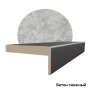 Наличник телескопический DK-Doors Бетон снежный 70х10х2150 мм