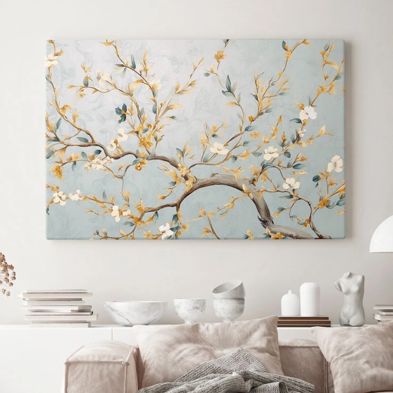 Картина на стену большая на холсте интерьерная "Нежность", 50х80 см #1 Картина на стену большая на холсте интерьерная "Нежность", 50х80 см #1