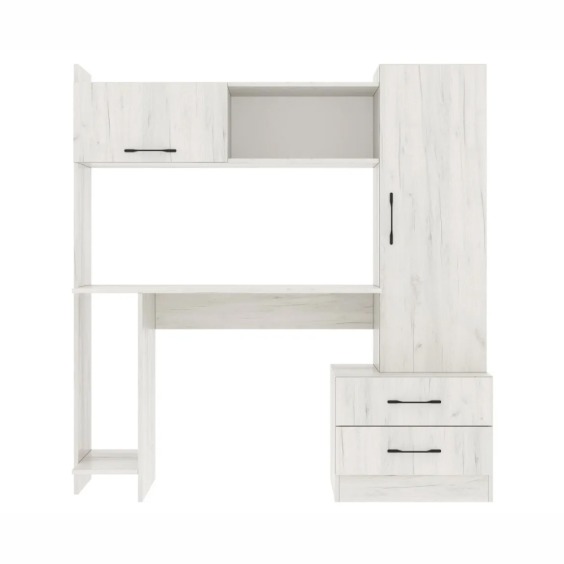 Письменно-компьютерный стол ПКС-7 Крафт белый #3