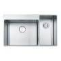 Franke Box Center BWX 220-54-27 TL рабочий центр справа кухонная мойка
