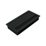 Пропуск для кабеля AQ Pass 80*160, Чёрный брашированный