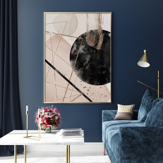 Интерьерная картина "Планета" на холсте, большая, размер 80х50 см #7