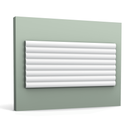 Декоративная 3D панель W110-2600 Hill Orac из полиуретана, 2600х250х16 мм