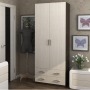 Шкаф 2х створчатый Гармония ШК 603 М венге/дуб белфорт