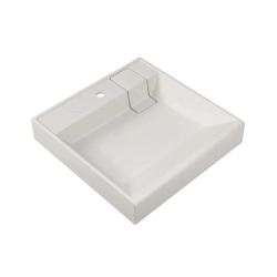 Раковина над стиральной машиной Uperwood Naomi Quartz, 60*60 см, жасмин