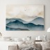 Интерьерная картина "Горная абстракция" на холсте, большая, размер 50х80 см