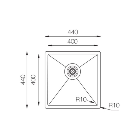 TopZero ETNL 400.70.30 Matt Titan матовый титан мойка #2