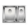 Blanco Andano 340/180-IF (518323) зеркальная полировка без клапана-автомата чаша слева мойка