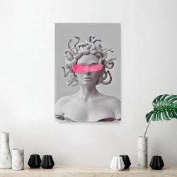 Картина на стену большая на холсте интерьерная "Горгона", размер 60х40 см